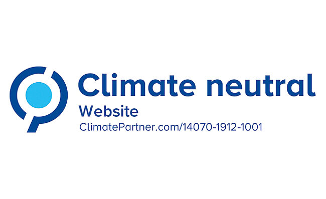 Le logo du site web Climate Neutral