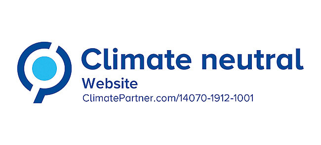 Le logo du site web Climate Neutral